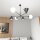 Blendarme Plafonnier noir blanc L:70 cm E14 6-flmg