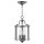El&eacute;gante lampe &agrave; suspendre m&eacute;tal verre &Oslash;20cm en &eacute;tain