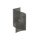 Applique murale en métal élégante G9 P:17 cm Noir Moderne
