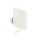 Applique Moderne Métal courbé G9 L:17 cm Blanc