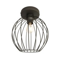 Plafonnier E27 métal Abat-jour fil Ø24 cm...