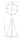 Lampe à suspendre noire à 8 flammes accentuées L:64 cm GX53