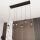 Suspension en métal noir 115 cm 6 flammes décoratives