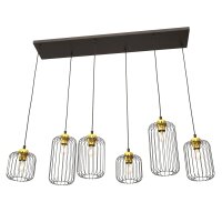 Lampe &agrave; suspendre m&eacute;tal E27 115 cm de long...