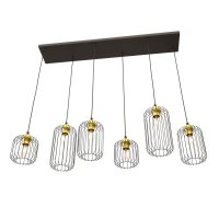 Lampe à suspendre métal E27 115 cm de long...