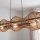 Suspension Bambou Marron E27 3-flamme Scandinave