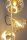 Lampadaire haut verre aluminium doré 166 cm E14 4-flmg