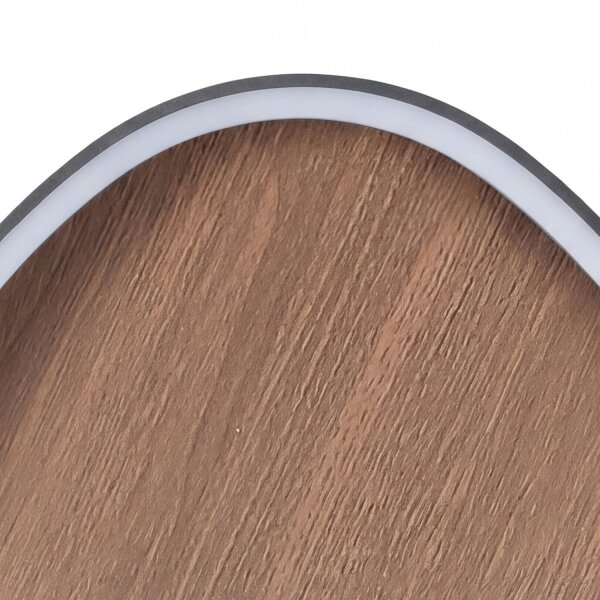 Applique LED Nature Noir L:85 cm 60W Scandinave