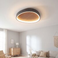 Applique LED Nature Noir L:85 cm 60W Scandinave