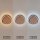 Applique LED Nature Noir L:85 cm 60W Scandinave