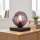 Petite lampe de table E14 Noir Violet 17,5 cm décoratif