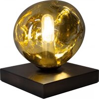 Petite lampe de table E14 Noir Jaune 17,5 cm...