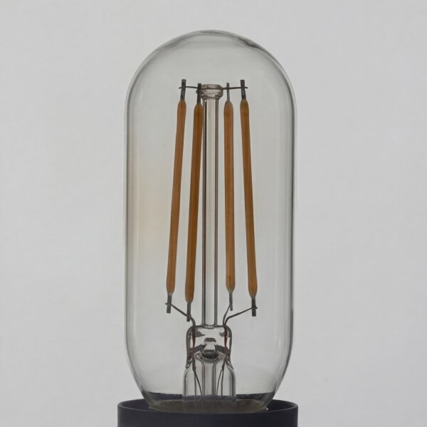 Petite lampe de table E14 noire argentée 17,5 cm décorative