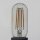Petite lampe de table E14 noire argentée 17,5 cm décorative