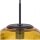 Lampe à suspendre ronde en verre jaune E27 Ø36 cm Moderne et élégante