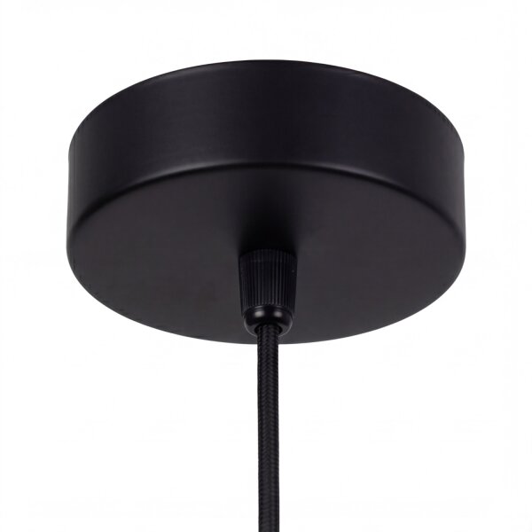 Lampe à suspendre ronde en verre Vert E27 Ø36 cm stylée Moderne