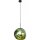 Lampe à suspendre ronde en verre Vert E27 Ø36 cm stylée Moderne