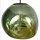 Lampe à suspendre ronde en verre Vert E27 Ø36 cm stylée Moderne