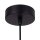 Lampe à suspendre ronde en verre Vert E27 Ø36 cm stylée Moderne