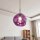 Suspension ronde en verre Lila Ø36 cm Moderne et élégante