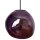Suspension ronde en verre Lila Ø36 cm Moderne et élégante