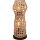 Lampadaire en rotin naturel bas 60 cm E27 Scandinave