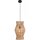 Lampe à suspendre en rotin naturel ronde Ø30 cm E27 Scandinave