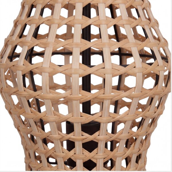 Lampadaire en rotin naturel 111 cm 4-flmg E27 Scandinave
