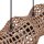 Suspension rotin naturel scandinave E27 4-flamme