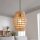 Lampe à suspendre en rotin naturel Scandinave Ø22 cm naturel