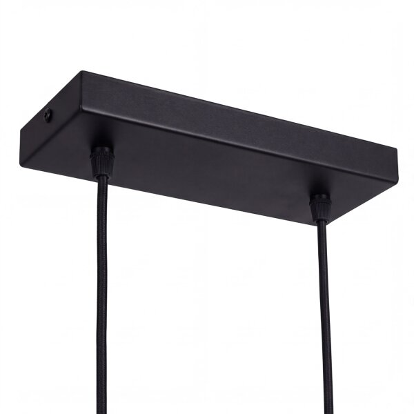 Lampe à suspendre rotin naturel scandinave E27 3 flammes