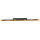 Plafonnier LED Noir Naturel Anneaux 114,8 cm 3000 K