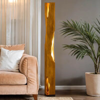 Lampadaire en bois Scandinave 141 cm petit E27 confortable