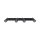 Spot de plafond métal noir 74 cm de long 4-flamme GU10