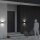 Lampe dextérieur murale LED aluminium verre Up Down 11 cm de large