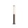 Borne déclairage LED aluminium verre 78,5 cm IP65 ronde