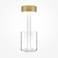 Lampe de table LED verre Dimmer Touch Ø 12 cm rond...