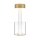 Lampe de table LED verre Dimmer Touch Ø 12 cm rond 34,8 cm