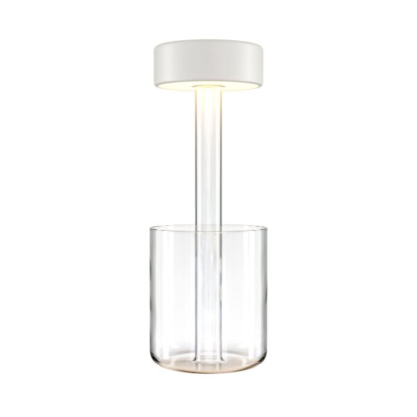 Lampe de chevet LED Verre Interrupteur tactile à variateur 120 lm