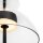 Suspension LED verre métal lumière blanc chaud 3000 K