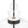 Lampe à suspendre LED métal verre H : max. 358 cm noir BRUNO