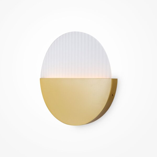 Applique LED Métal Verre Ø 30 cm rond 200 lm Moderne