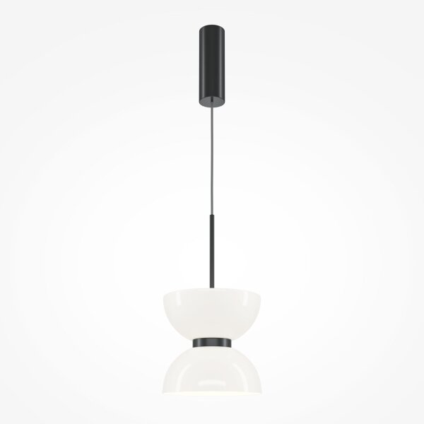 Suspension métal verre LED Ø 22 cm H : max. 350 cm