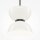 Suspension métal verre LED Ø 22 cm H : max. 350 cm