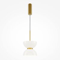 Lampe à suspendre métal verre LED D : 22 cm...