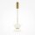 Lampe à suspendre métal verre LED D : 22 cm H : max. 350 cm