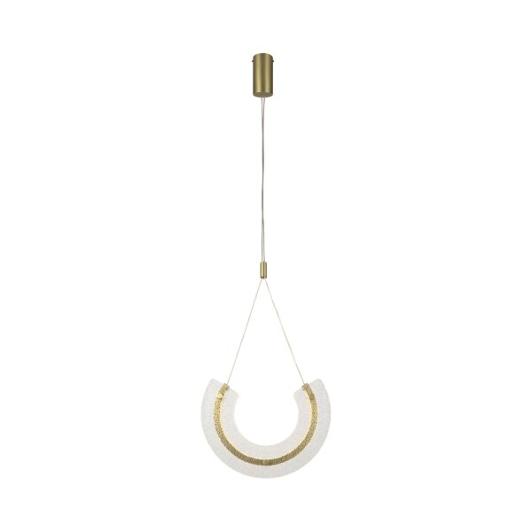 Lampe LED à suspendre aluminium verre H : max. 186,5 cm 350 lm