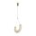 Lampe LED à suspendre aluminium verre H : max. 186,5 cm 350 lm