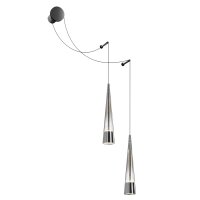 Applique murale LED métal verre Up Down 228,9 cm...