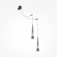 Applique murale LED métal verre Up Down 228,9 cm...